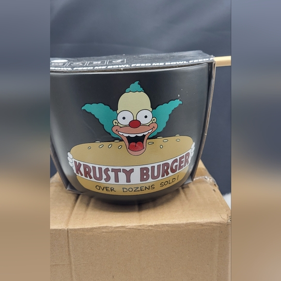 The Simpsons Krusty Burger feed me bowl - Picture 4 of 4